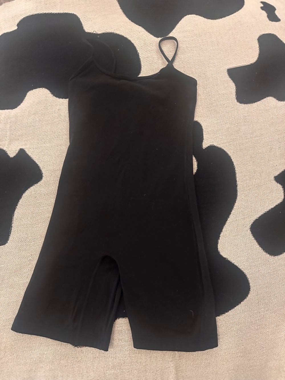 Aritzia Black One-Piece Romper 7” size xs
